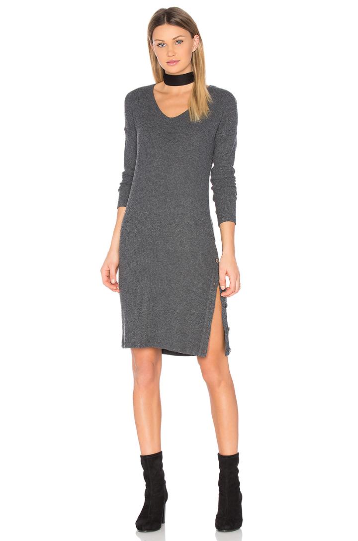Snap Midi Dress