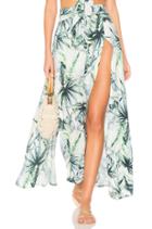 Palm Fringed Skirt