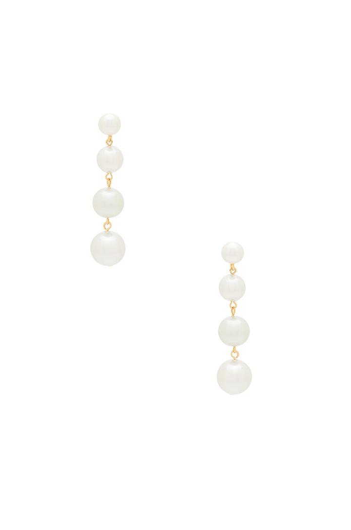 Statement Sphere Drop Earring