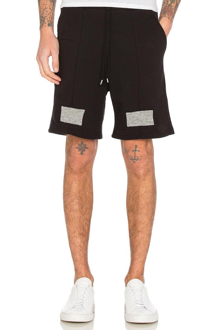 Paneled Shorts