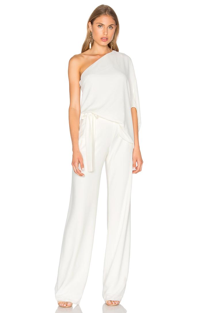 Asymmetrical Wide Leg Jumpsuit
