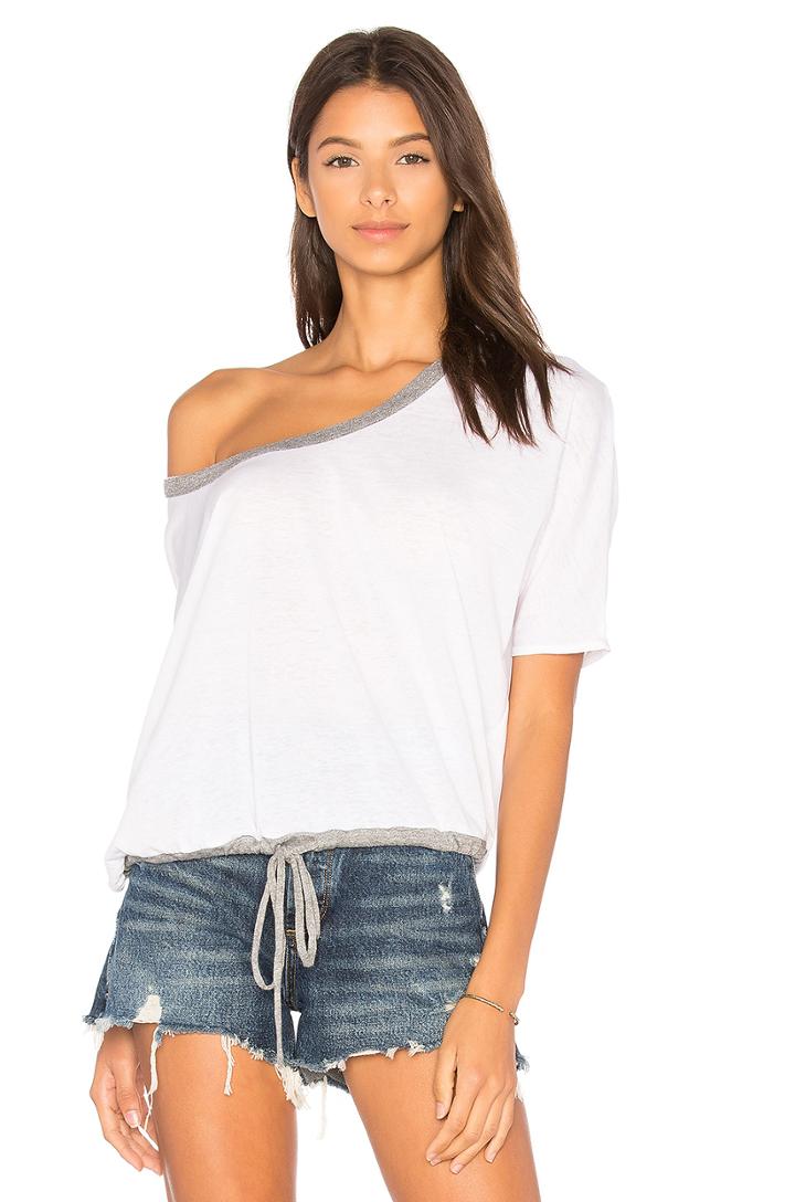 Drawstring Dolman Tee