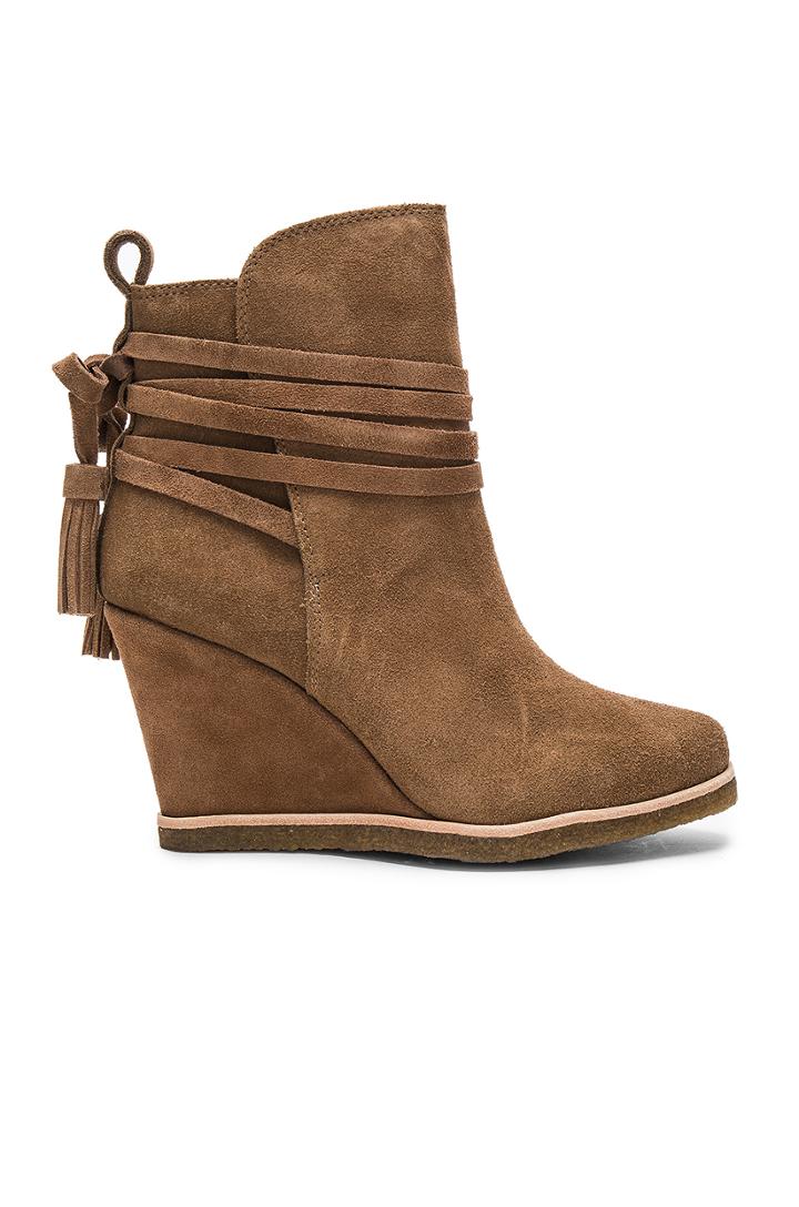 Tabitha Wedge Heel Bootie
