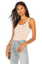 Chalk Stripe Scoop Neck Cami