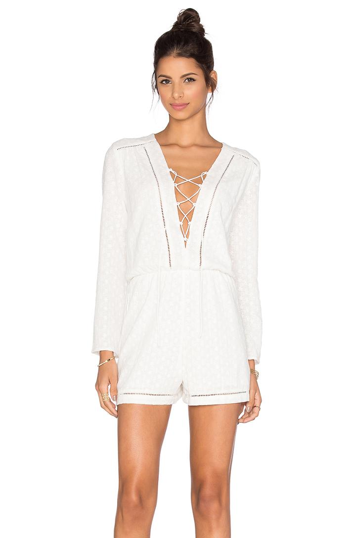 Lattice Trim Romper