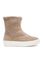 Ankle Boot With Sherpa Lining