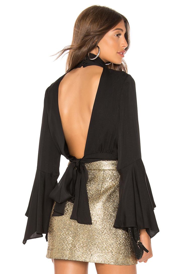 Stretch Silk Misha Blouse