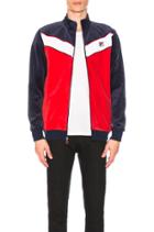 Chevron Velour Jacket