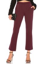 Mid Rise Cropped Bootcut Pant