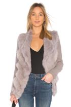 Mirae Jacket With Rabbit And Raccoon Fur