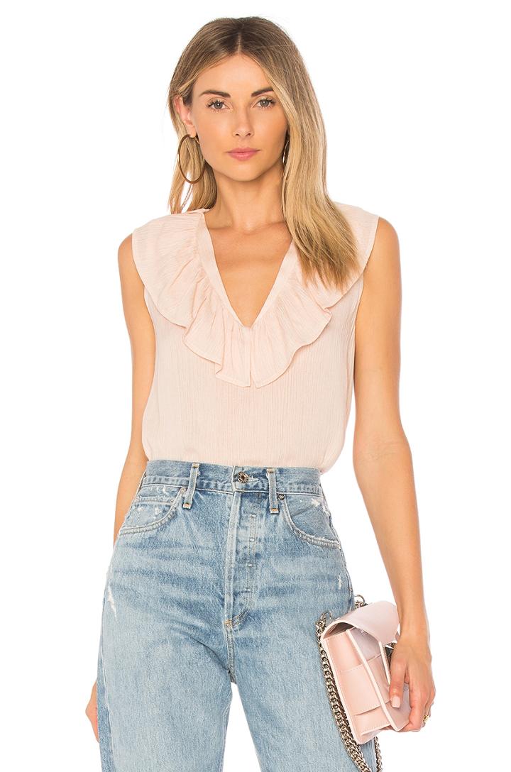 Inez Ruffle Tank