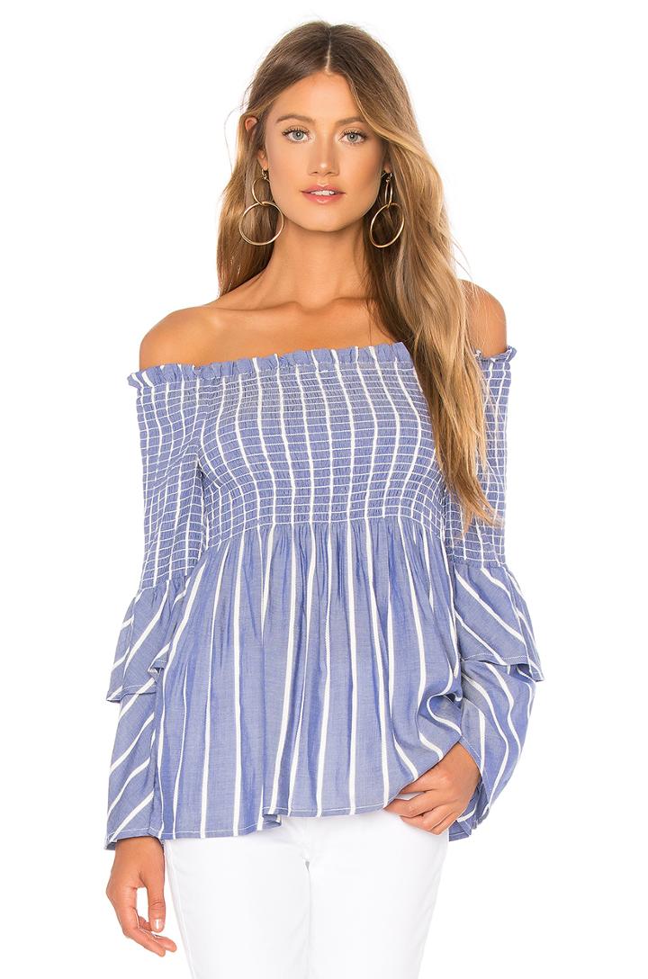 Nuno Shirred Top
