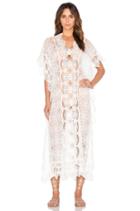 Seashell Lace Caftan