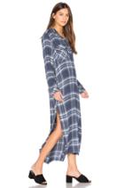 Caines Long Sleeve Duster Dress