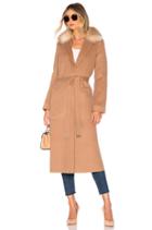 Ivonne Coat With Fur Collar
