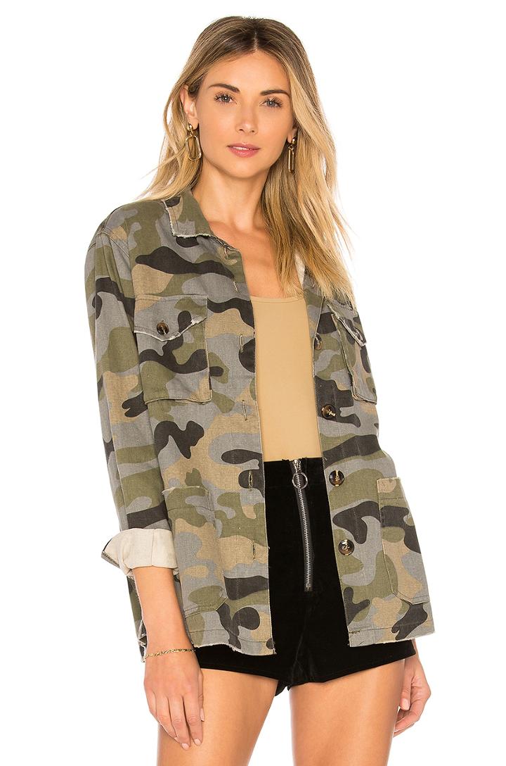 Patch Pocket Camo Jacket