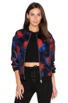 Floral Bomber Jacket