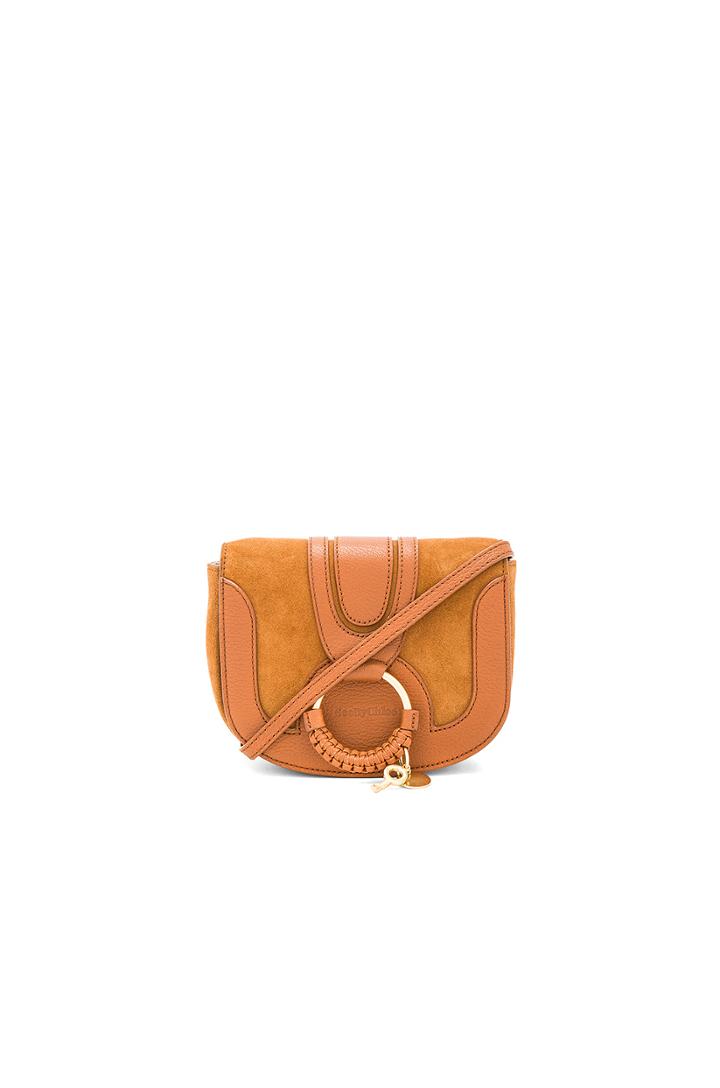 Hana Mini Suede & Leather Crossbody
