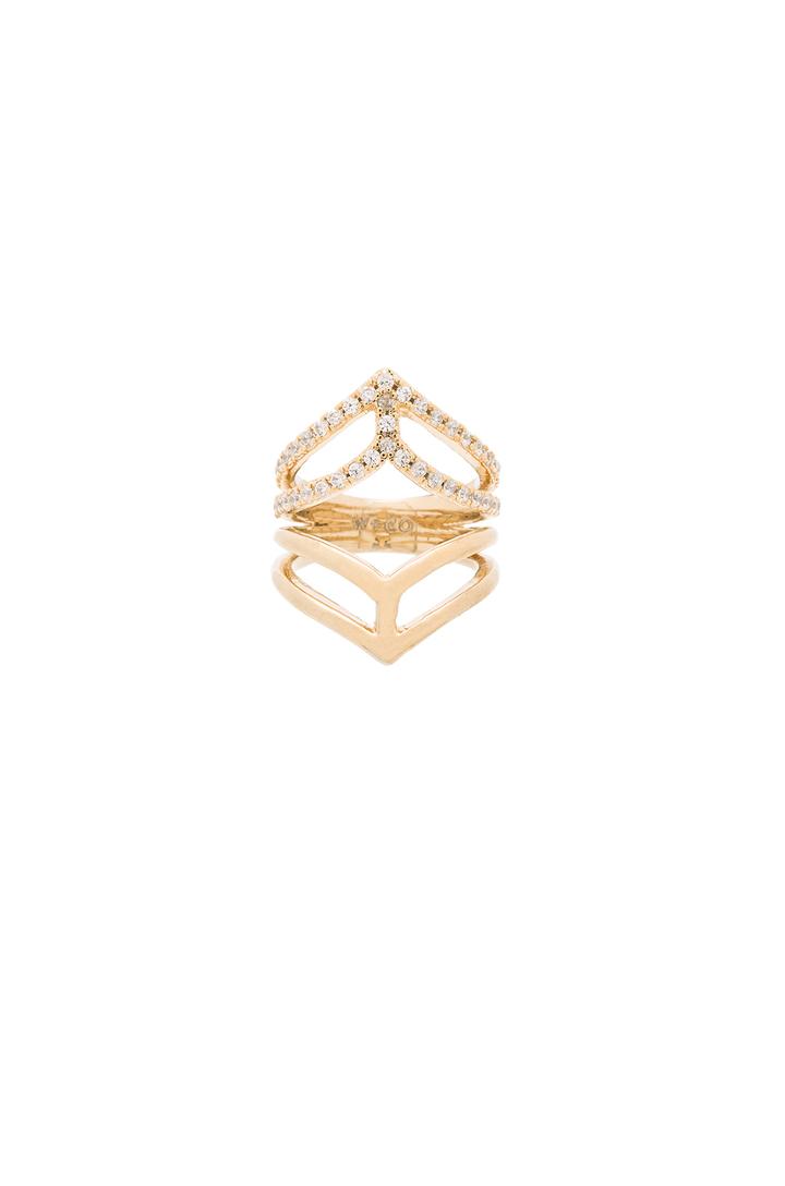 Geo Armour Xl Crystal Ring