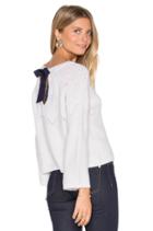 Tie Back Boxy Crop Sweater