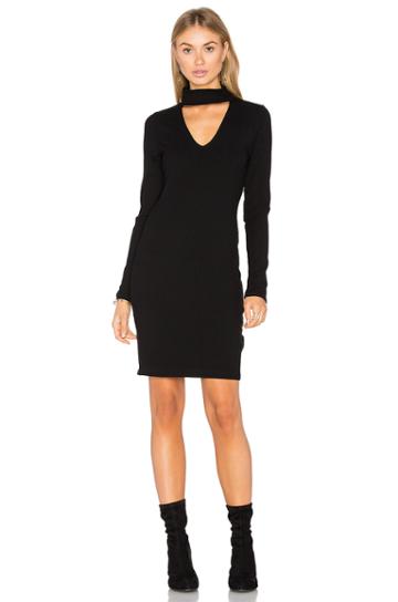 Long Sleeve Ribbed Dress