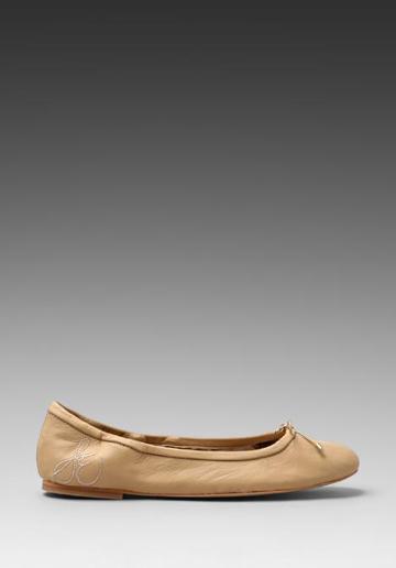 Sam Edelman Felicia Ballet Flat In Tan