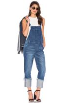 Turn Up Leg Dungarees