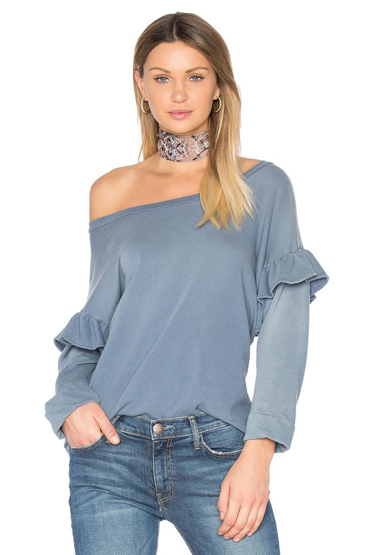 The Ruffle Sweatshirt