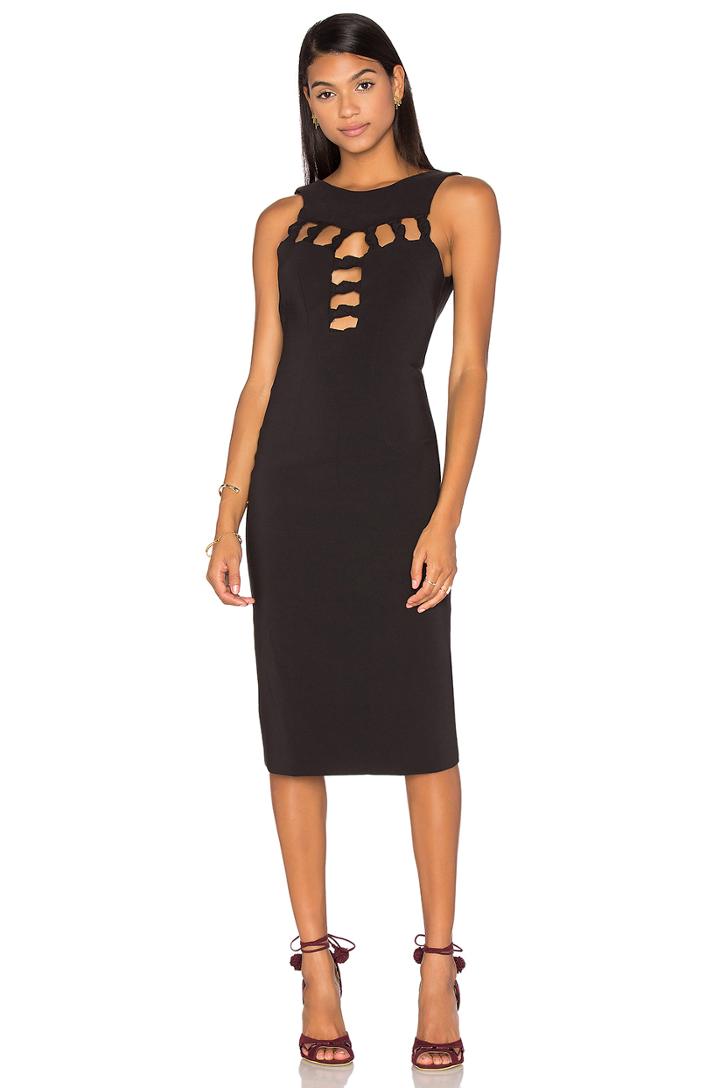 Open Knot Front Dress