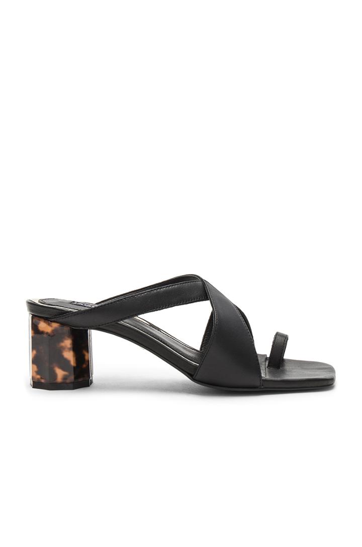 Tortoise Heel Sandal
