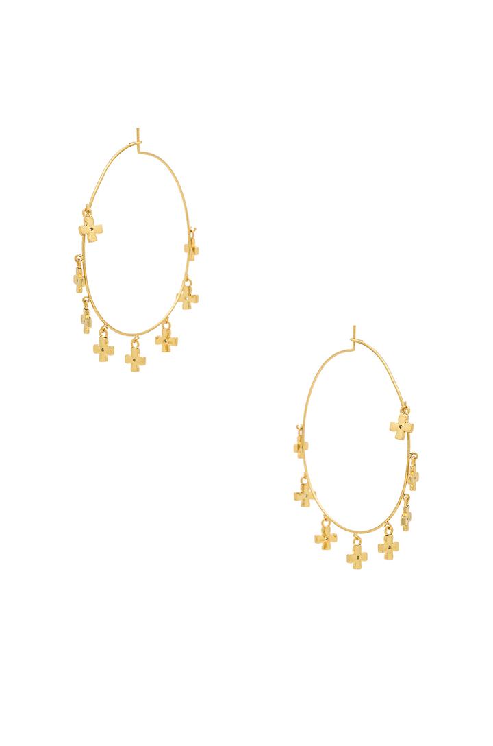 The Oversized Cosmic Cross Hoops