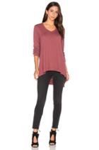 Mixed Panel Tunic Top