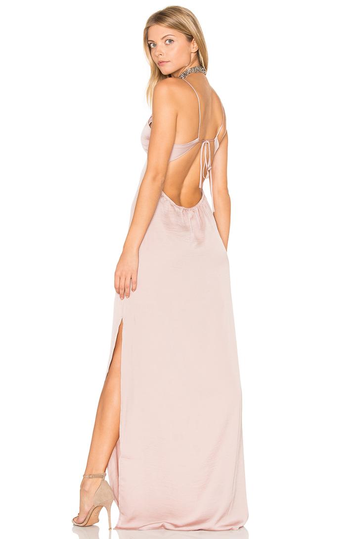 X Revolve Deep V Maxi Dress