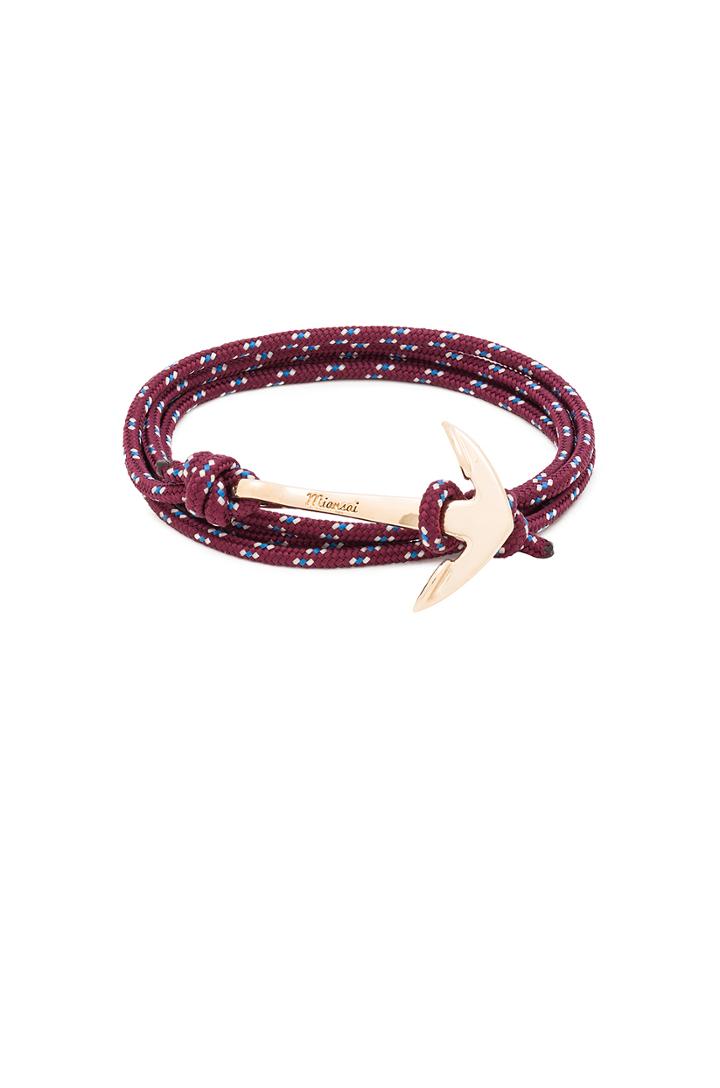 Gold Anchor On Rope