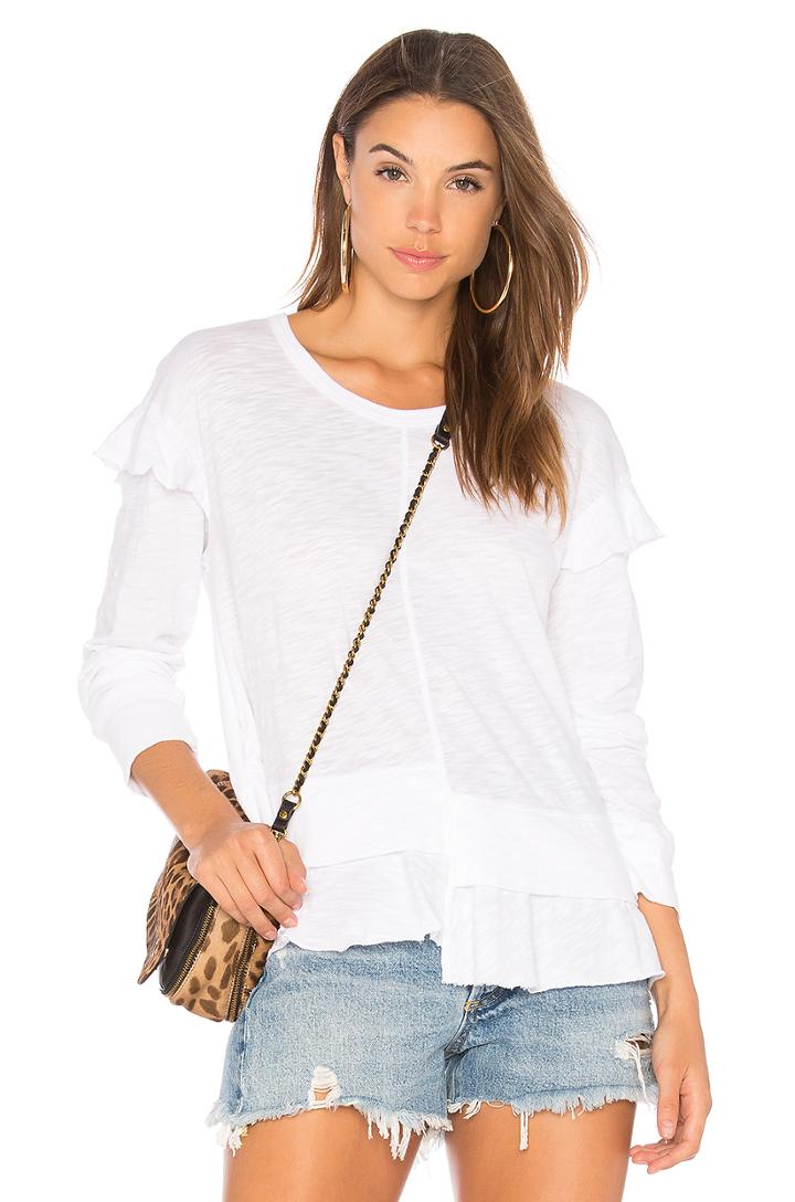 Big Shifted Ruffle Tee