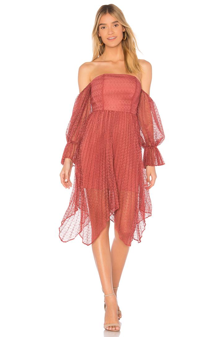 Ignite Off The Shoulder Dress