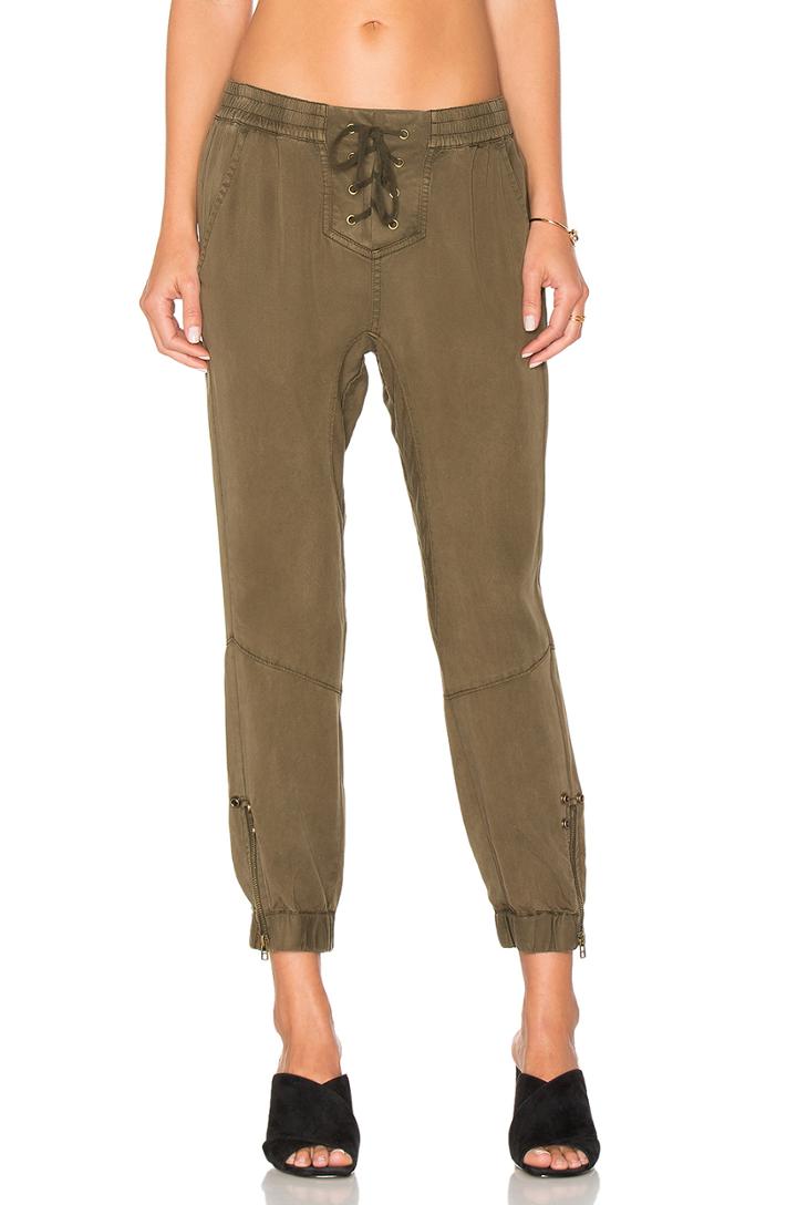 Lace Up Closure Pant