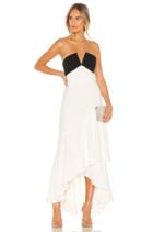 Strapless Ruffle Gown