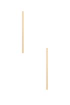 Long Bar Post Earrings