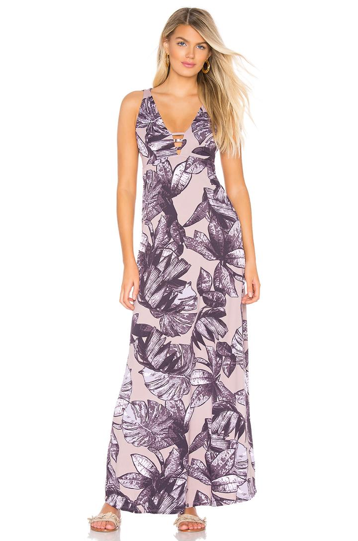 Strap Back Maxi Dress