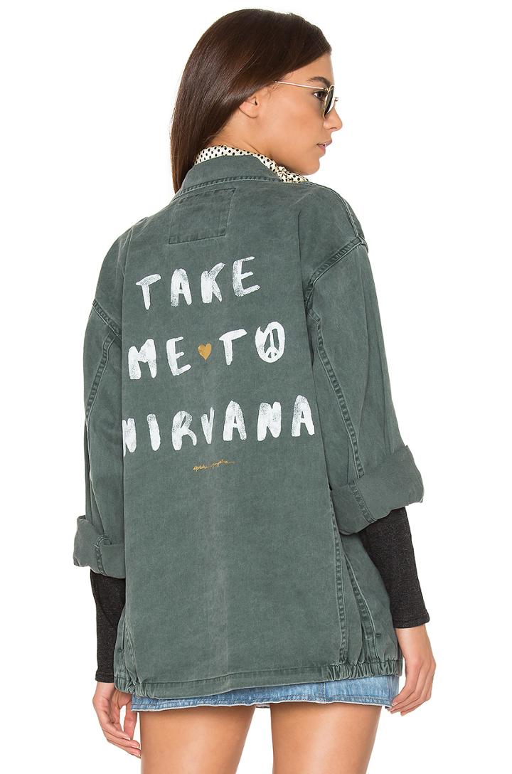 Take Me To Nirvana Army Jacket
