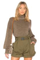 Turtleneck Trim Sweater