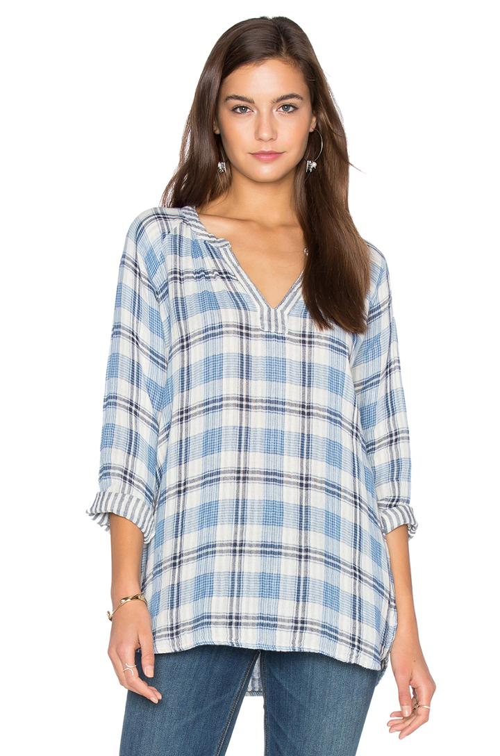Zuri Long Sleeve V Neck Top
