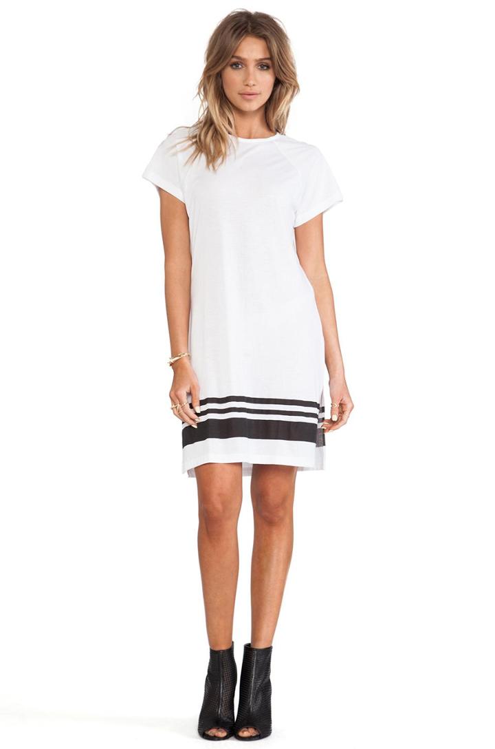 Skingraft Tunic T-shirt In White