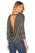 Bouncy Knit Open Back Top