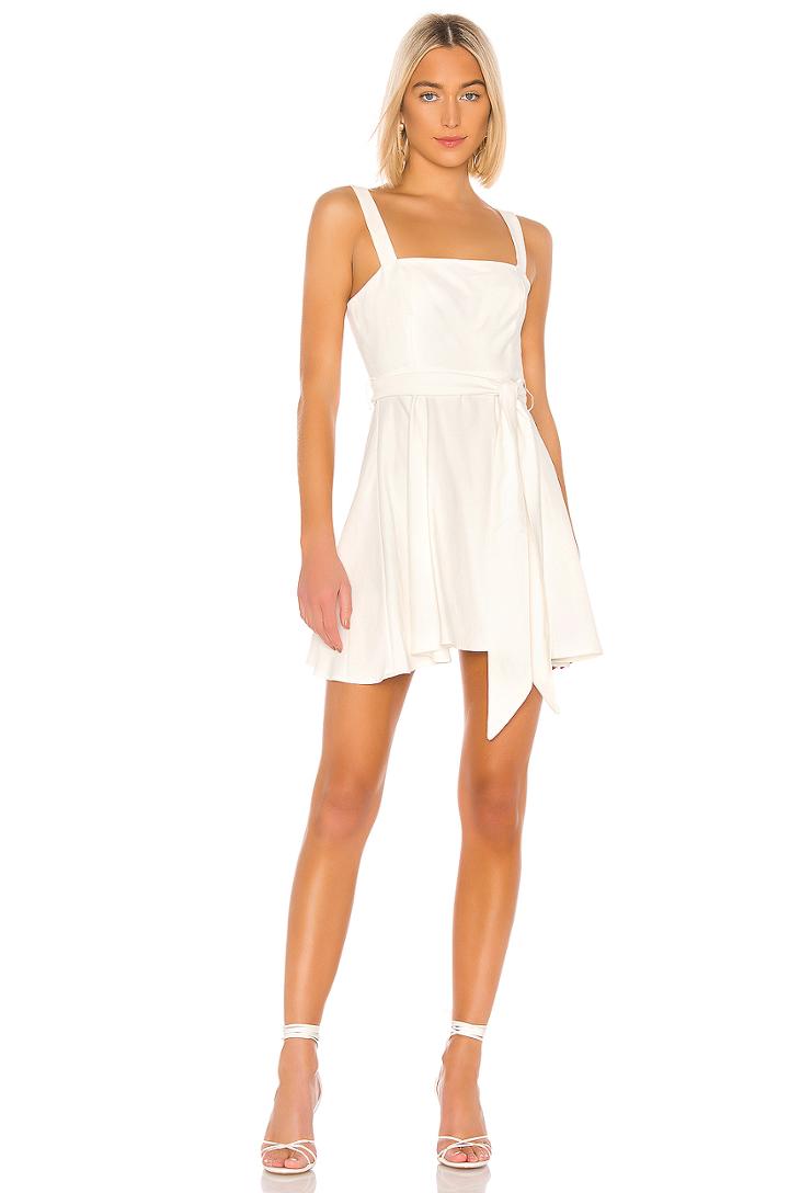 Tie Waist Mini Dress