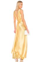 Front Gathered Gown