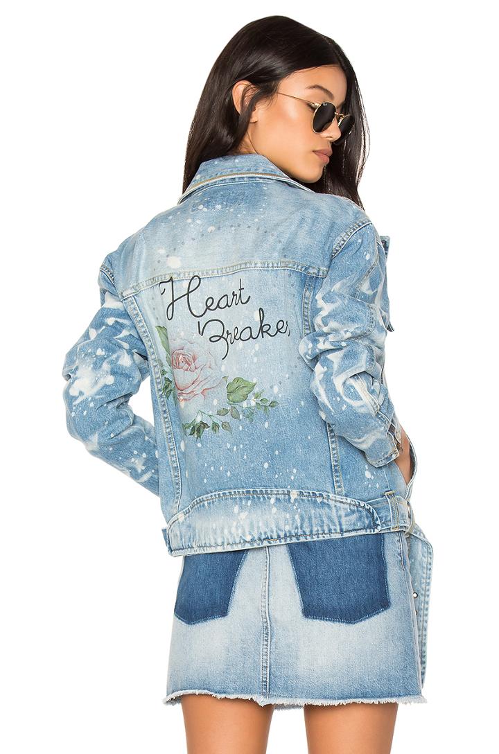 Heart Breaker Moto Club Jacket