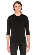Chinese Henley 3/4 Tee