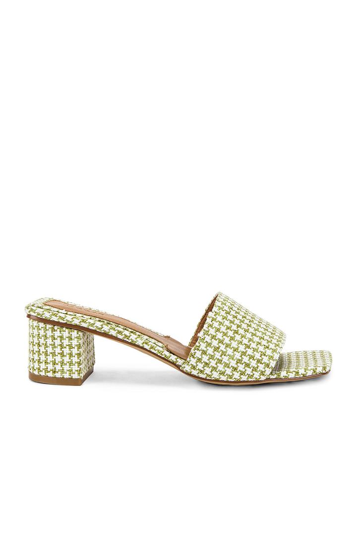 Meadow Houndstooth Sandal
